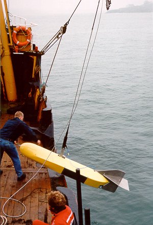 Photo of ISIS 300 sonar