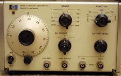 HP3310A function generator