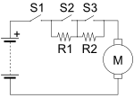 Resistor controller schematic