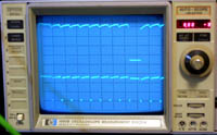 Scope trace of SNES interface
