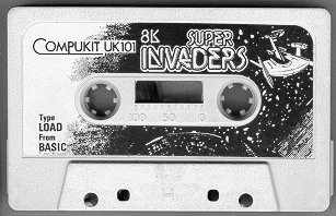 8K Super Invaders Cassette