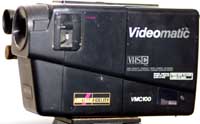 Amstrad VMC100 VHS-C camcorder